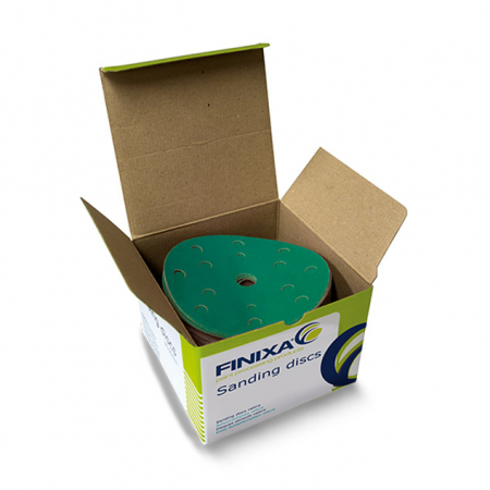 Disc abraziv slefuit, Finixa SFDA, 15 gauri, duritate P60 - P2000, diametru Ø 150 mm [1]