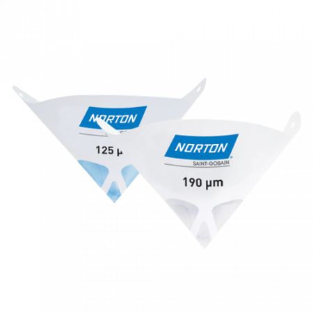 2. CONSUMABILE - Filtre vopsea nylon, Norton Paint, pentru filtrat vopsea 125 µ / 190 µ, pret 1 buc