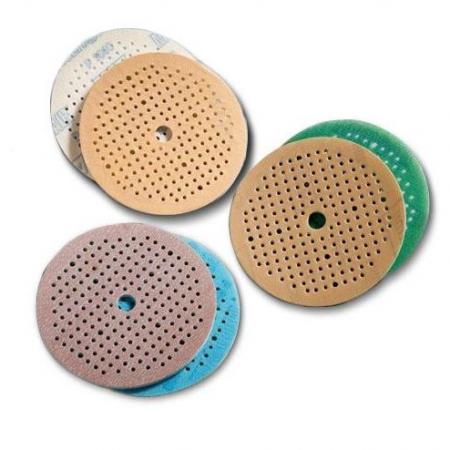 2. CONSUMABILE - Disc abraziv slefuit, Norton A275 Multi-Air Plus Soft-Touch, velcro, diametru Ø 150 mm