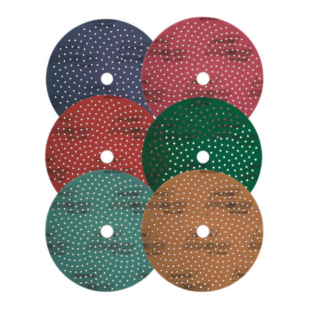 Disc abraziv velcro - Disc abraziv slefuit, Norton Cyclonic, velcro Ø 150 mm