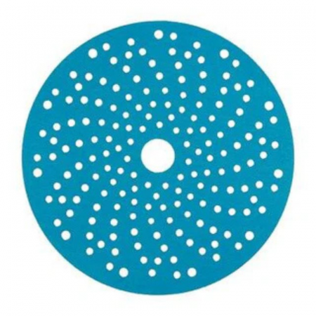 2. CONSUMABILE - Disc abraziv slefuit velcro, 3M Blue 325U, Multihole, duritate P80 - P600, diametru Ø 150 mm
