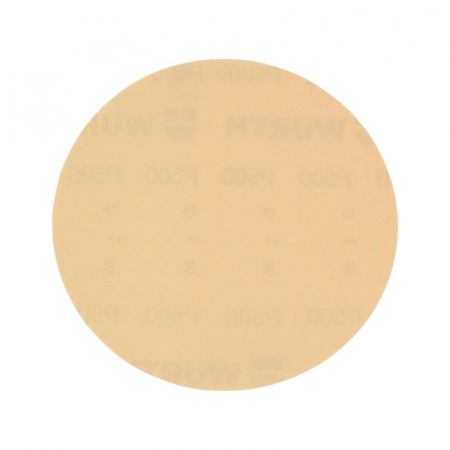 2. CONSUMABILE - Disc abraziv slefuit velcro, Wurth 5506 343 0XX, fara gauri, duritate P40 - P500, diametru Ø 150 mm