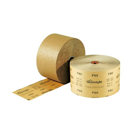 2. CONSUMABILE - Rola  abraziva, Sunmight Gold, cu velcro, dimensiune 114 mm x 25 metri