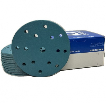 2. CONSUMABILE - Disc abraziv, Wiltec Q-Specials Blue, slefuire pe uscat sau umed, diametru 150 mm