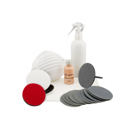 2. CONSUMABILE - Set polisare geamuri, Flexipads FPGP202, pentru sticla