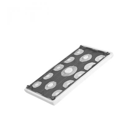 Masina slefuit tip rindea - Talpa cauciuc, Rupes 983.001, plina SS70, pentru masina de polisat orbitala, dimensiune 115 x 210 mm