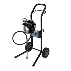 Pompa cu membrana, Binks DX70 ratio 1:1 ratio, greutate pompa - 2.2 Kg, presiune aer maxima - 7 Bar [1]
