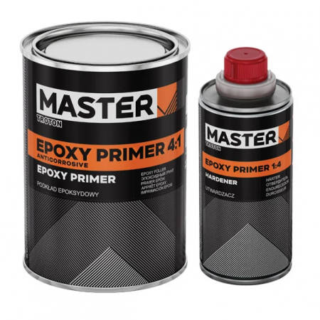 Epoxy Primer - Epoxy primer, Master 4:1, anticoroziv, cantitate 0.8 L, cu intaritor 0.2 L