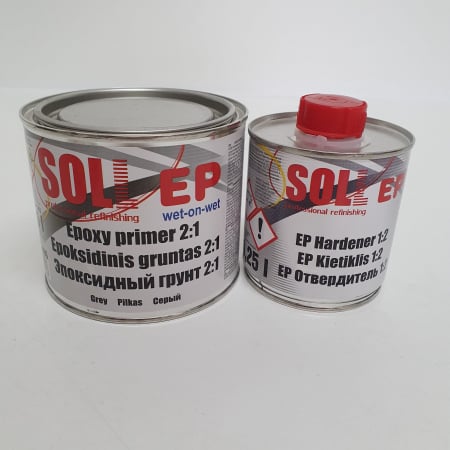 Epoxy Primer, Soll S-EP 2:1, contine intaritor, cantitate la alegere 1 litru ori 0.5 litri [4]