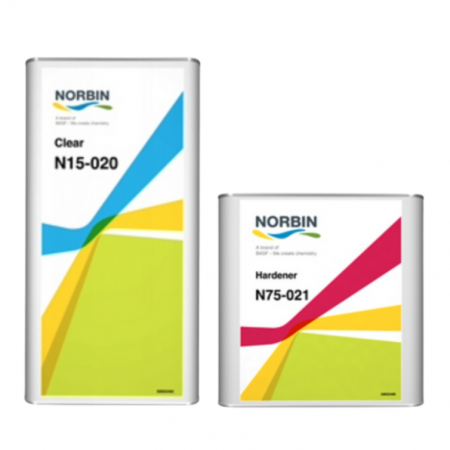Pachet lac auto 2:1 MS, Norbin N15-020, gramaj 1 litru / 5 litri lac+ 0.5 litri / 2.5 litri intaritor [1]
