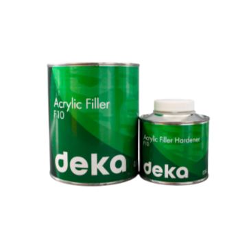 2. CONSUMABILE - Filler Acrilic, Deka F10 5:1, culoare la alegere, cantitate 1 litru, include intaritor