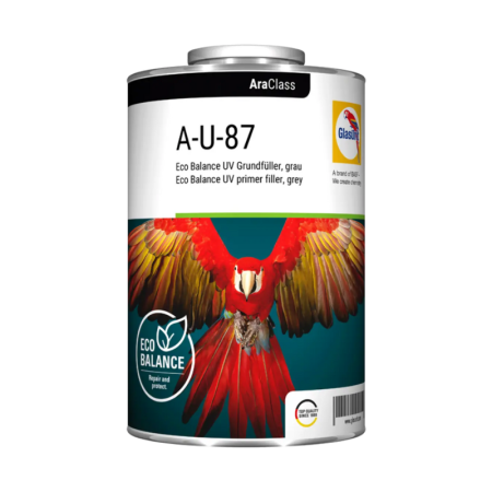 Filler UV - Filler uscare UV, Glasurit A-U-86 Eco Balance UV primer, culoare gri, gramaj 1litru