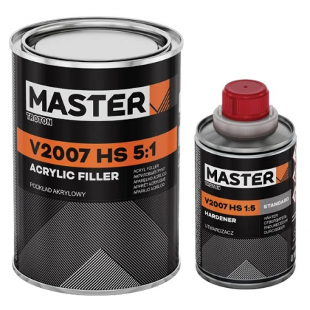 2. CONSUMABILE - Filler Acrilic HS, Master V2007, cantitate 3.75 L, cu intaritor 0.95 L