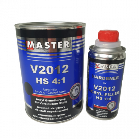 Filler Acrilic HS, Master V2012 MT 12452, cantitate 0,8 L, cu intaritor 0,2L [4]
