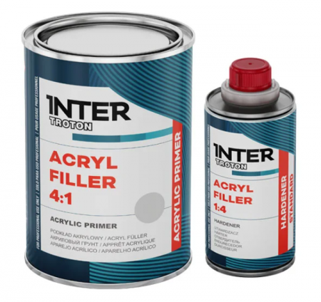 Filler - Filler Acrilic HS, Troton 4:1, culoare la alegere, cantitate 1 litru include intaritor