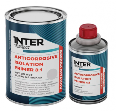 Filler - Filler Anticoroziv, Troton HS 3:1, diferite culori, cantitate 0.75 litri + 0.25 litri intaritor