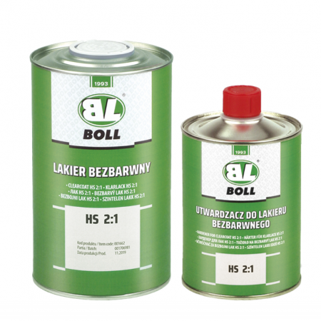 Lac auto HS - Pachet lac auto, Boll PRBL-1662, cantitate 1 l lac + 0.50 l intaritor