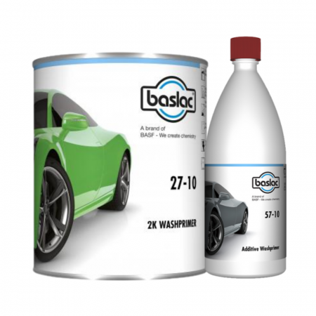 Filler - Filler umed pe umed, Baslac 27-10 Wash Primer, culoare bej, cantitate 1 litru + 0.5 litri intaritor/activator