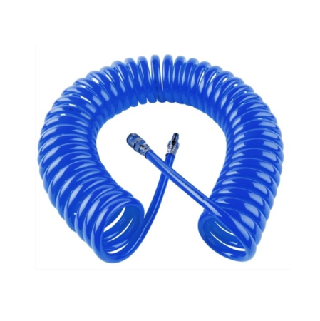 1. PISTOALE VOPSIT - Furtun aer spiralat, SW-Stahl 25051L, lungime 10 metri, interior Ø 10 mm