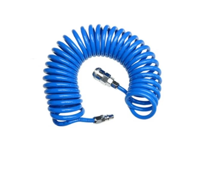 1. PISTOALE VOPSIT - Furtun aer spiralat, STEALS 5701X7 , lungime  10/ 15 metri ,8X12 MM