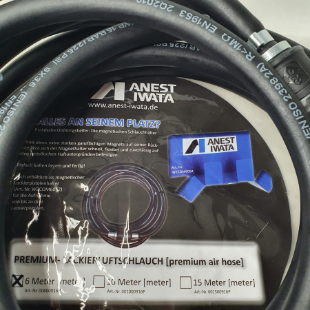 Furtun aer vopsitorie, Anest Iwata 00600916P, diametru interior Ø 9 mm, lungime 6 metri [6]