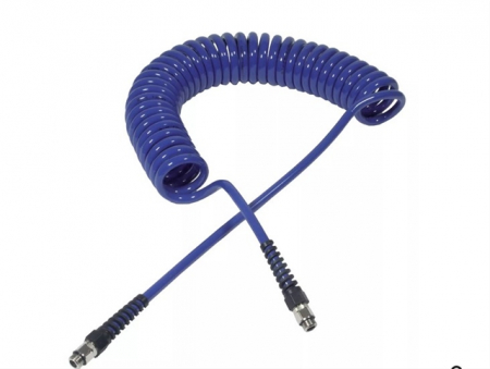 Furtun alimentare aer - Furtun alimentare aer, Chicago Pneumatic 6158046410, spiralat, profesional anti-static, interior Ø 8 mm, lungime 6 metri