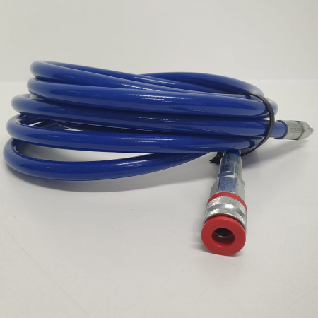 Furtun alimentare aer flexibil, MW PUR 1185, sertizat proferional Ø 10 mm, lungime la alegere 5 m / 10 m [5]