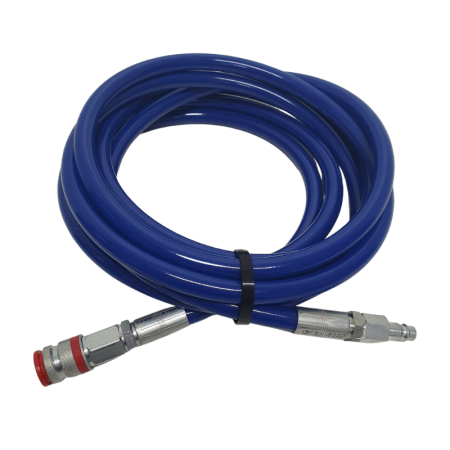 Furtun alimentare aer - Furtun alimentare aer flexibil, MW PUR 1185, sertizat proferional Ø 10 mm, lungime la alegere 5 m / 10 m