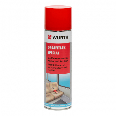 2. CONSUMABILE - Curatitor, Wurth 893 137, grafitti, guma de mestecat de pe tapiterii, cantitate 500 ml