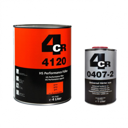 2. CONSUMABILE - Filler Acrilic HS, 4CR 4120 4:1, culoare la alegere, diferite cantitati, cu intaritor