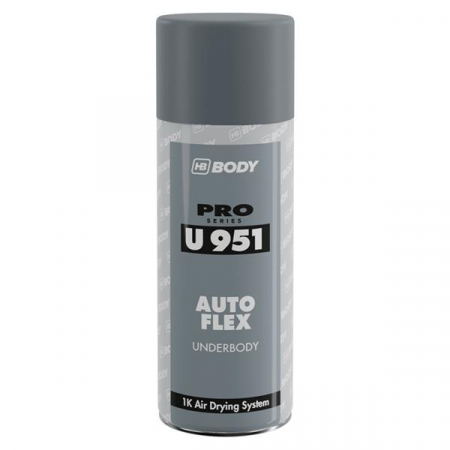 2. CONSUMABILE - Insonorizant spray, Body HB U951 PRO, din cauciuc si rasina, diferite culori, revopsibil, gramaj 400 ml