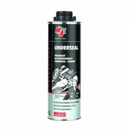 2. CONSUMABILE - Insonorizant pistol, MA Professional Underseal, antifon bituminos, negru, revopsibil, cantitate 1 litru