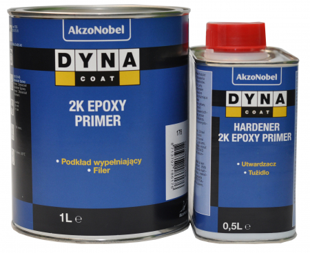 2. CONSUMABILE - Epoxy primer, Dynacoat Epoxy, cantitate 1 litru filler + 0.5 litri intaritor