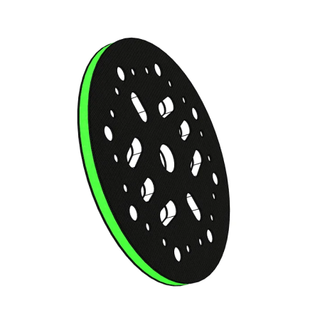 Bureti polish - Interfata premium, Pyktek Italia PK150 Multiholes, cu orificii, grosime 8 mm / 10 mm, diametru 150 mm