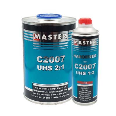 2. CONSUMABILE - ​​​​​​​Lac acrilic, Master C2007 UHS , cantiate 1 litru sau 5 litri, contine intaritor