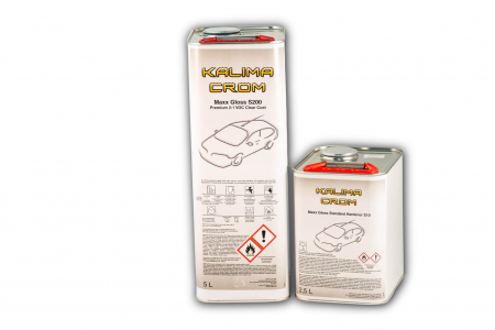 Lac auto UHS - Lac Acrilic UHS, Kalima Maxx Gloss 200, 1 litru + intaritor 0.5 l