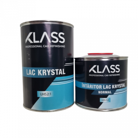 Pachet lac auto, Kass UHS Kristal, cantitate 1 litru + intaritor 0.5 litri [0]