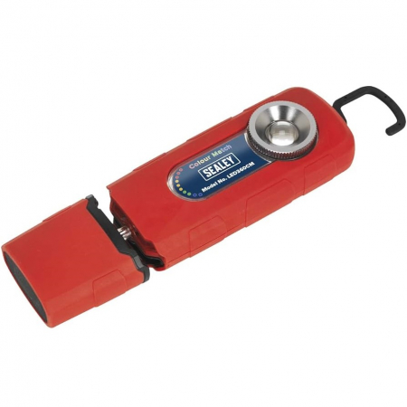 2. CONSUMABILE - Lampa verificat nuanta vopselei, Sealey LED360CM, lanterna cu led si acumulator, rotire 360°