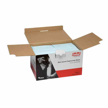 Laveta degresat Colad B12686589, dimensiune 32.5 x 42 cm, rezistente la solvent, greutate 74.60 g/m² [1]