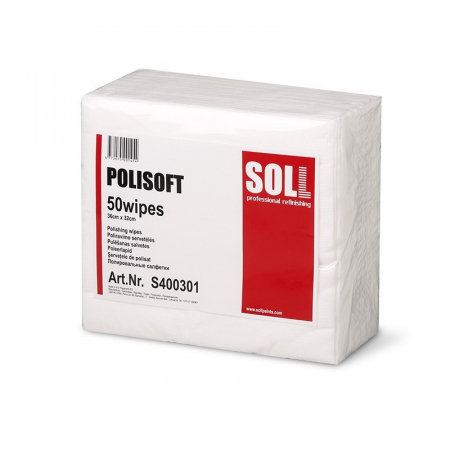 2. CONSUMABILE - Laveta polish, SOLL POLISOFT, dimensiune 36 x 32 cm