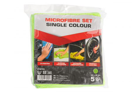 Laveta microfibra, Serwo Group 073010x, rezistenta la solvent, diferite culori, pachet 5 buc [2]