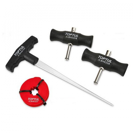2. CONSUMABILE - Set scule, Toptul JGAR0403, pentru demontare parbriz, 4 bucati