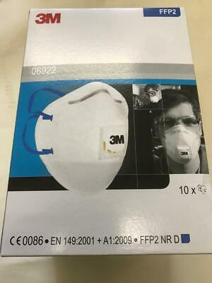 Masca protectie respiratorie 3M 6922, protectie ridicata FFP2, supapa 3M™ Cool Flow™, tip cupa [1]