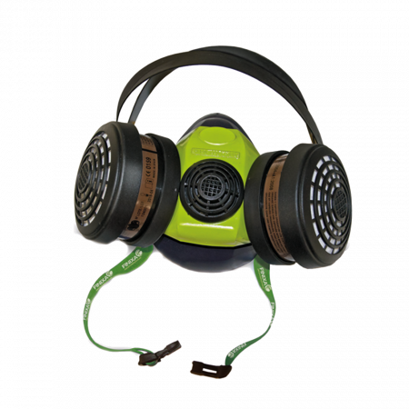 2.1 PROTECTIE PERSONALA - Masca protectie profesionala Finixa MAS 00, cu filtru A1 P2 si 2 prefiltre