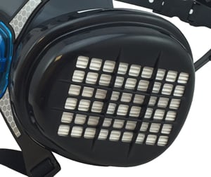 Masca protectie profesionala Anvest Iwata Viper cu filtru de carbon A2 P3 si 2 prefiltre [3]