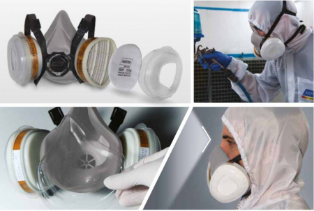 Masca protectie profesionala Norton 2016 cu filtru A2 P2 si 2 prefiltre [2]