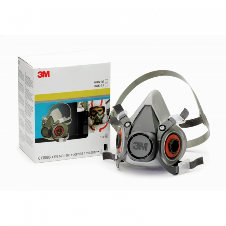Pachet masca protectie profesionala 3M™ 6000 Series cu filtre A2 si prefiltre P2 incluse (pachet complet) [4]