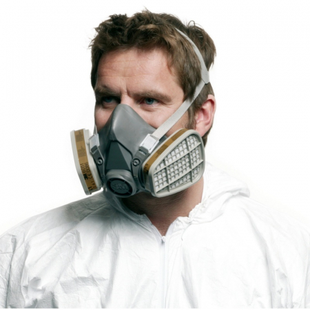 Pachet masca protectie profesionala 3M™ 6000 Series cu filtre A2 si prefiltre P2 incluse (pachet complet) [5]