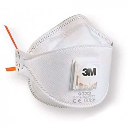 2.1 PROTECTIE PERSONALA - Masca protectie respiratorie 3M Aura™ 9332+, protectie ridicata FFP3, supapa 3M™ Cool Flow™