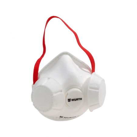 2.1 PROTECTIE PERSONALA - Masca protectie respiratorie, WURTH 899 110 511, protectie ridicata FFP3,  filtru si supapa, tip cupa
